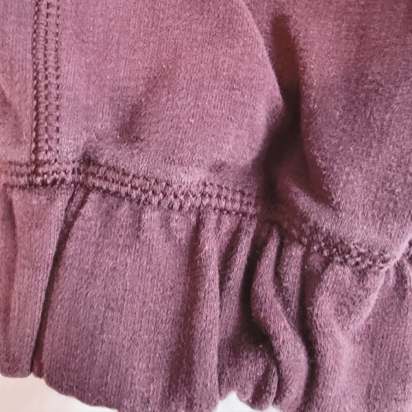 Vintage Lululemon Slim Fit Burgundy Joggers Size 6 - Picture 5 of 5